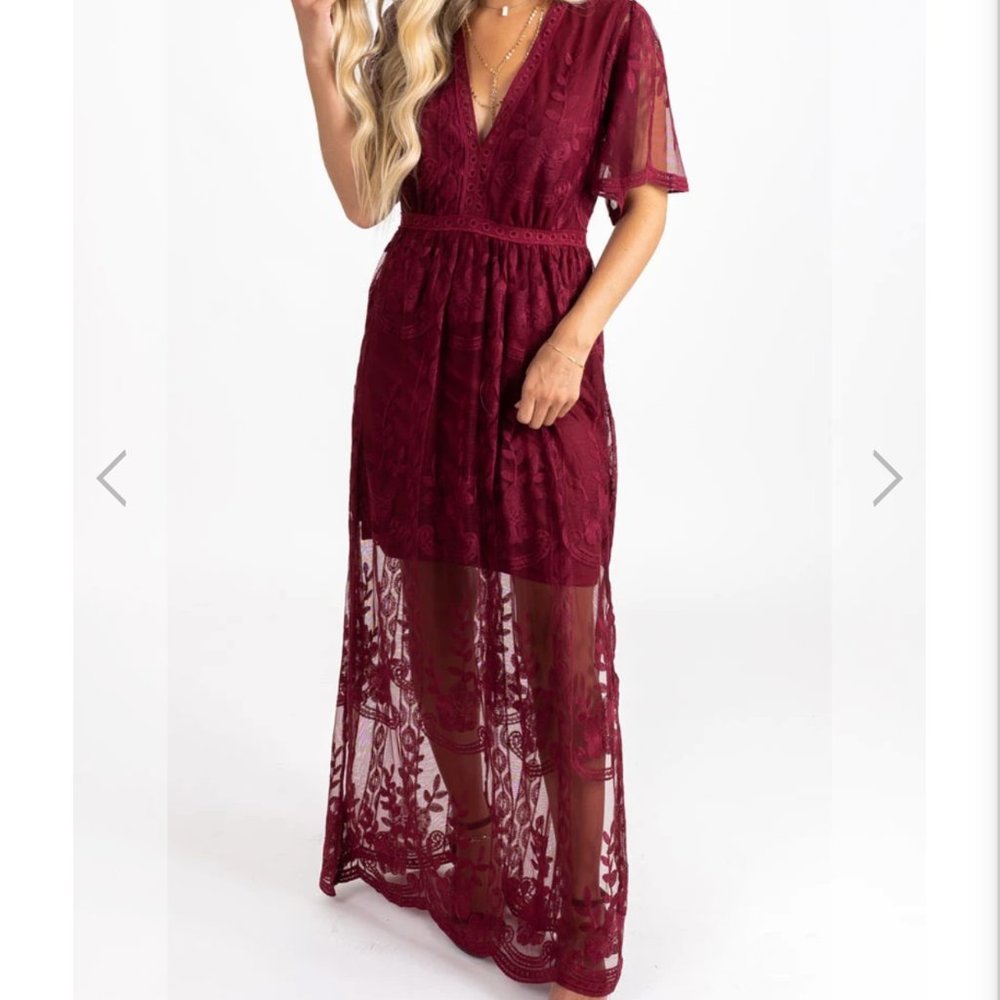Lace Maxi Dress